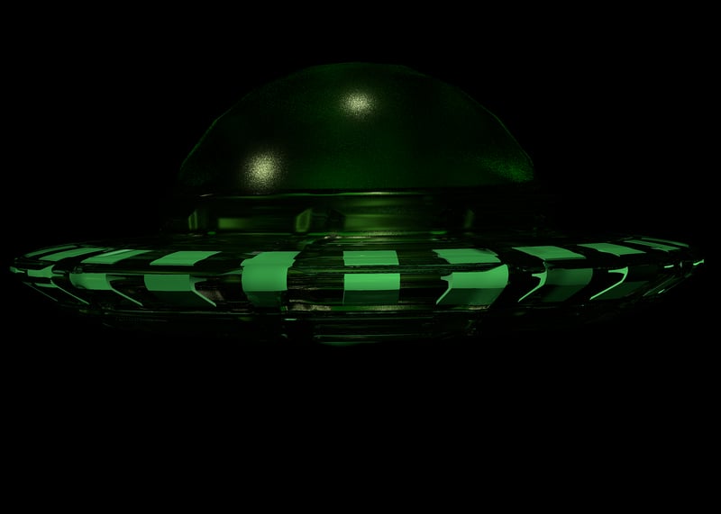 Alien UFOs Outer Space Planet